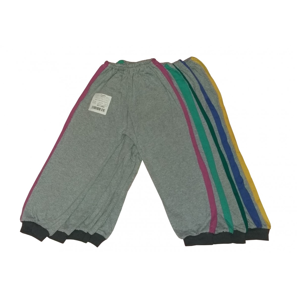 Детские легкие штаны с лампасами из 100% хлопка, Россия